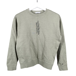 Unisex Calvin Klein Jeans - Collegepaita, koko 152 - 158 - Vihreä (1)