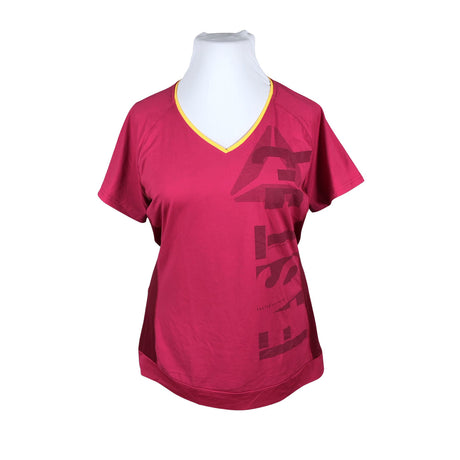 Naisten Reebok - Urheilupaita, lyhyet hihat, koko 42 - Pinkki ()