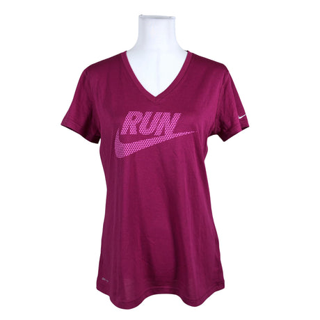 Naisten Nike - Urheilupaita, lyhyet hihat, koko 40 - Pinkki ()