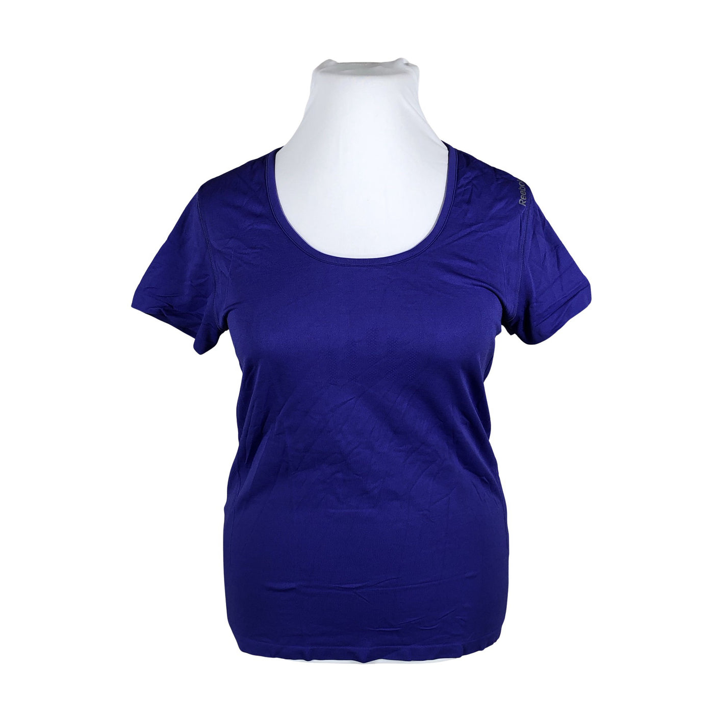 Naisten Reebok - Urheilupaita, lyhyet hihat, koko 42 - Violetti (1)