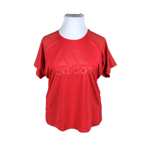 Naisten Adidas - Urheilupaita, lyhyet hihat, koko 42 - Pinkki (1)