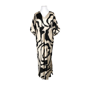 Naisten Capri collection - Sifonkimekko, koko 44 - Beige (1)