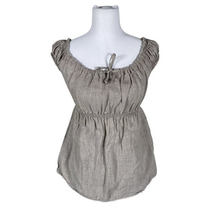 Naisten Bypias - Lyhythihainen pusero, koko 36 - Beige (1)