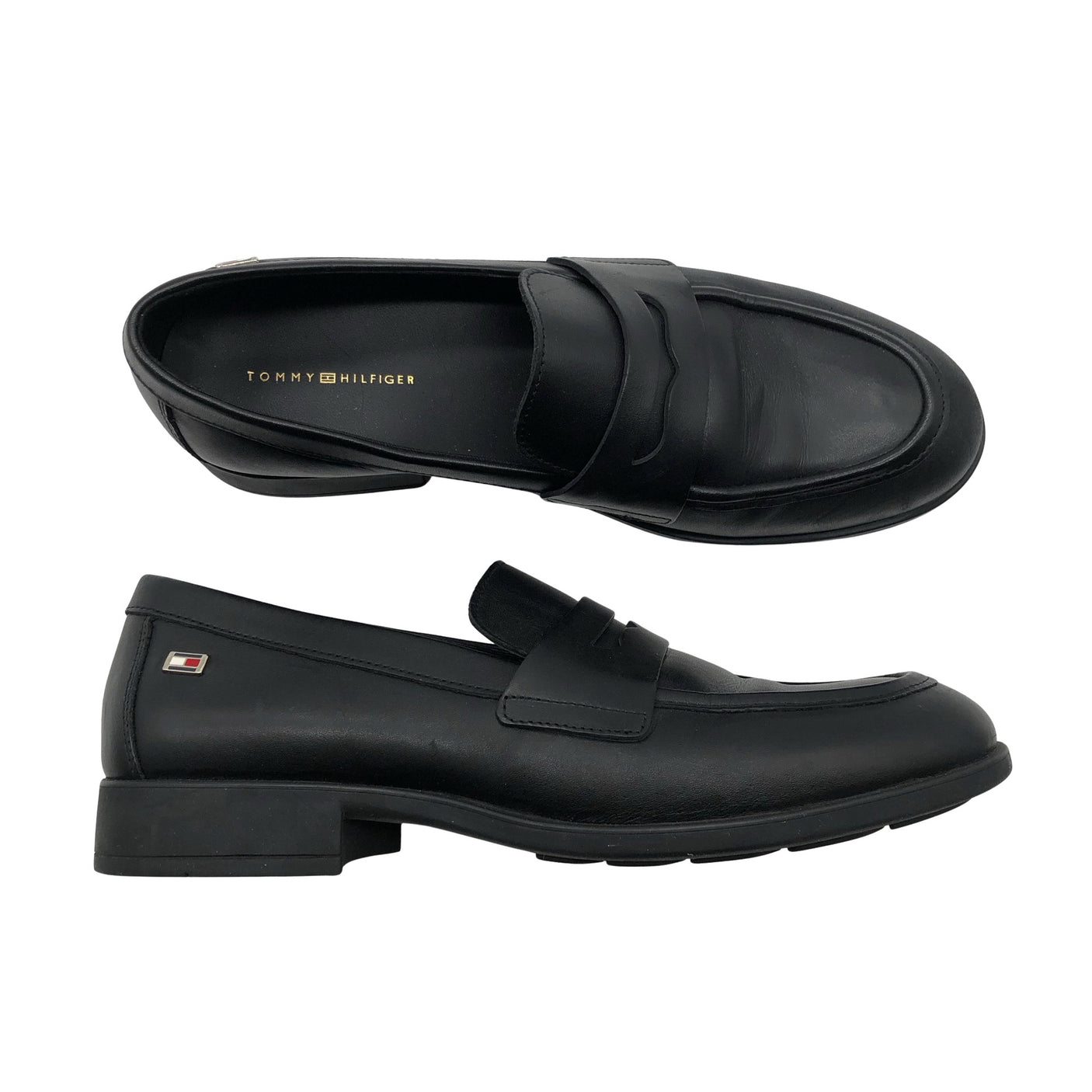 Naisten Tommy Hilfiger - Loaferit, koko 40 - Musta (1)