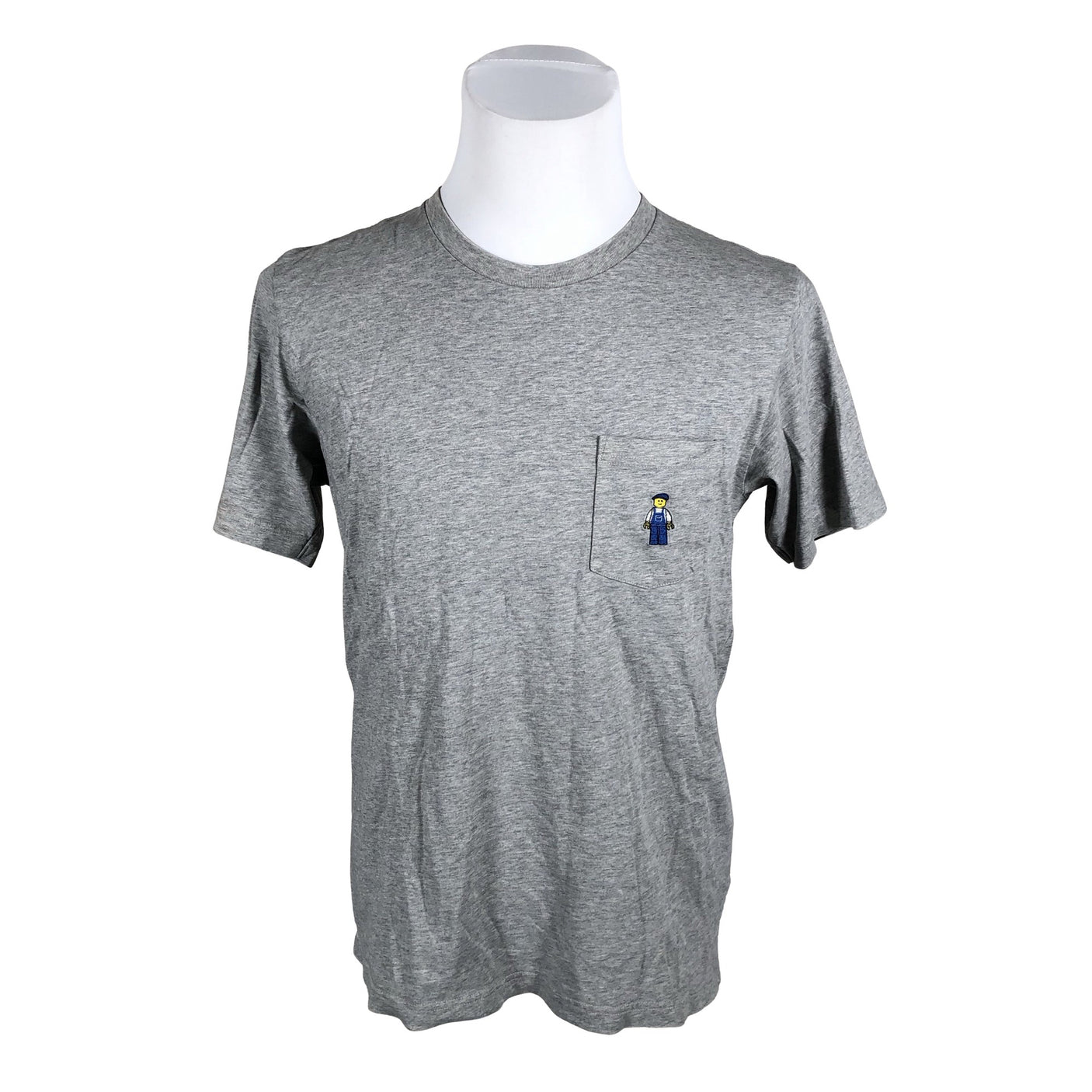Miesten Uniqlo - T-paita, koko M - Harmaa (1)