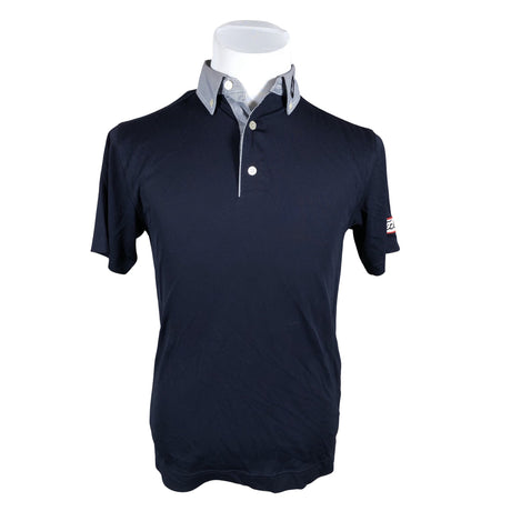 Miesten FootJoy - Urheilupaita, lyhyet hihat, koko S - Sininen ()