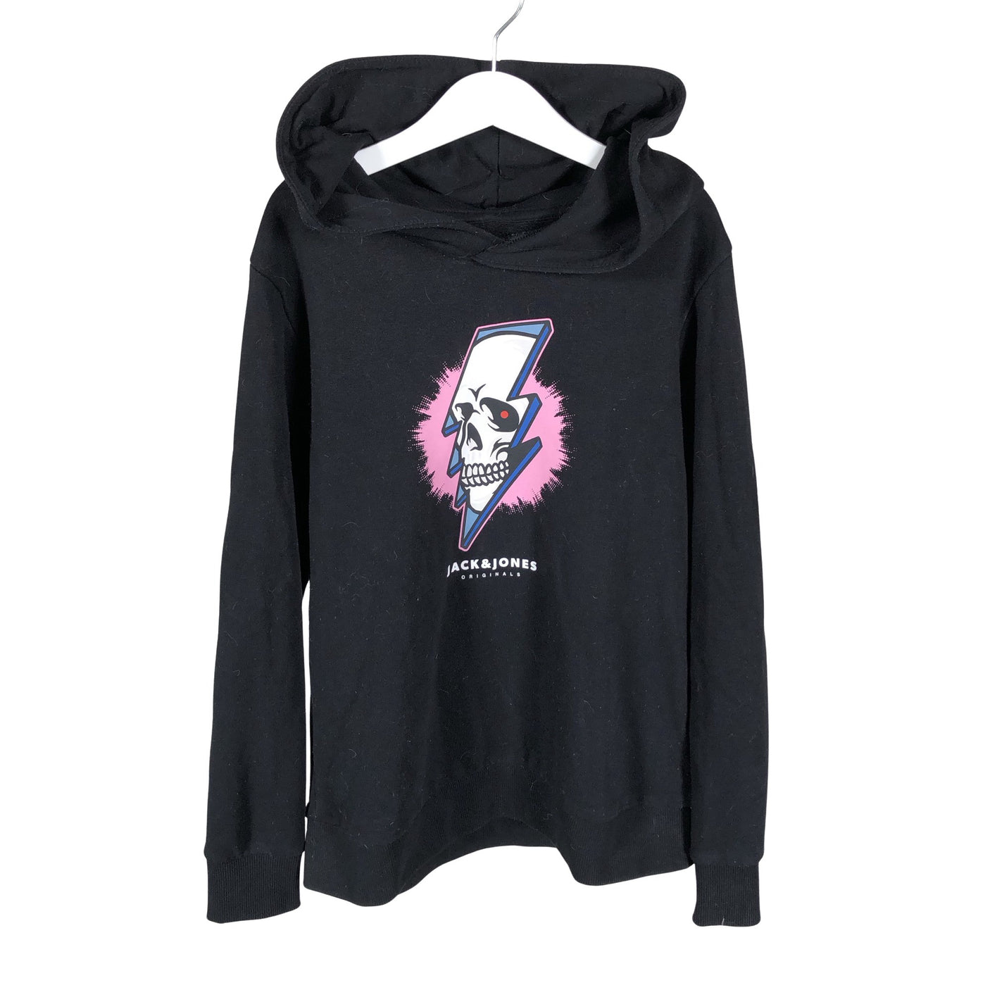 Unisex Jack & Jones - Huppari, koko 146 - 152 - Musta (1)