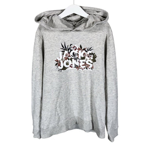 Poikien Jack & Jones - Huppari, koko 146 - 152 - Harmaa (1)