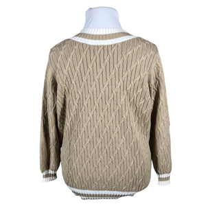 Naisten Classic Woman - Neulepaita, koko 46 - Beige (2)
