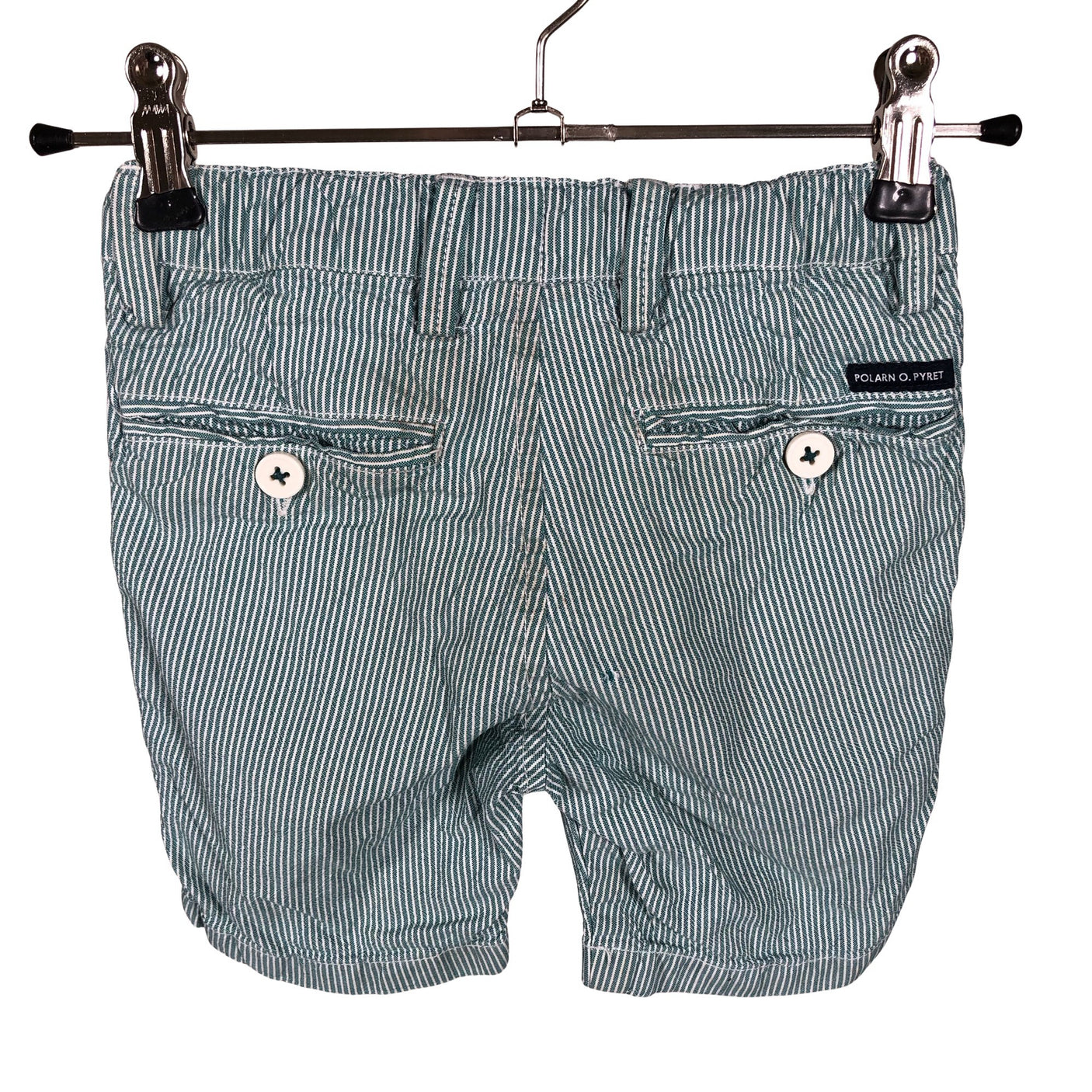 Unisex Polarn O. Pyret - Shortsit, koko 92 - 98 - Vihreä (2)