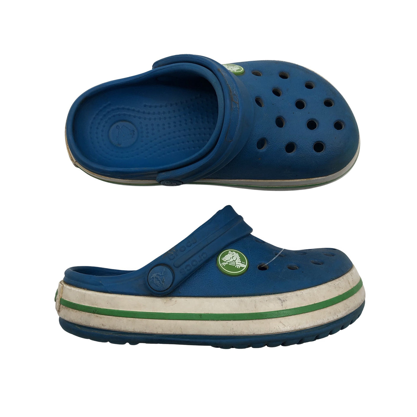 Unisex Crocs - Pistokkaat, koko 25 - Sininen (1)