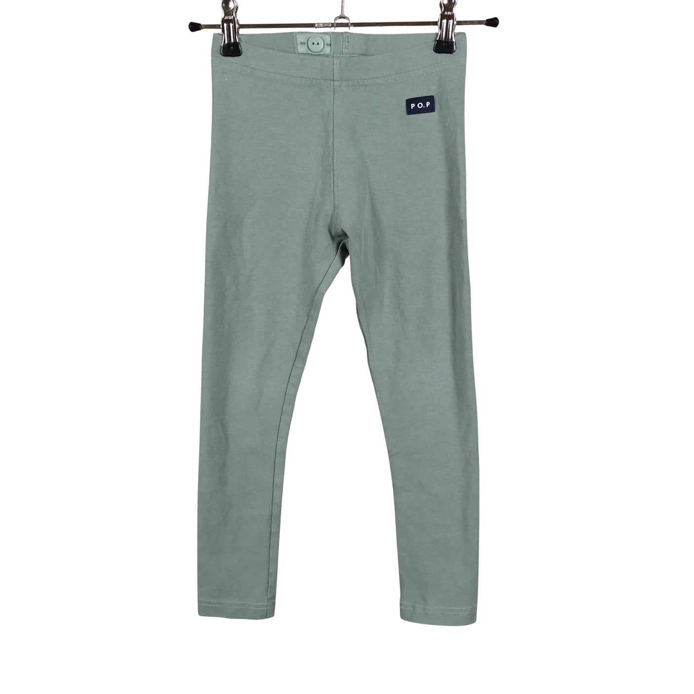 Unisex Polarn O. Pyret - Trikoohousut, koko 110 - 116 - Vihreä (1)