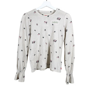 Tyttöjen Levi's - Trikoopaita, koko 152 - 158 - Luonnonvalkoinen (1)