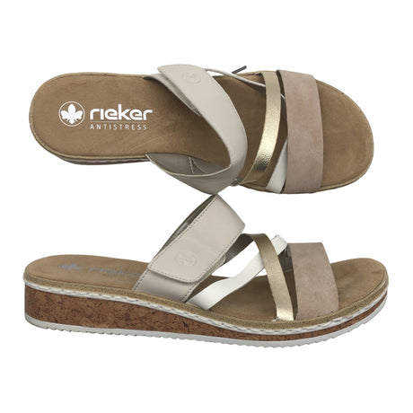 Naisten Rieker - Sandaalit, koko 41 - Beige ()