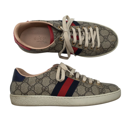 Naisten Gucci - Tennarit, koko 36 - Ruskea ()
