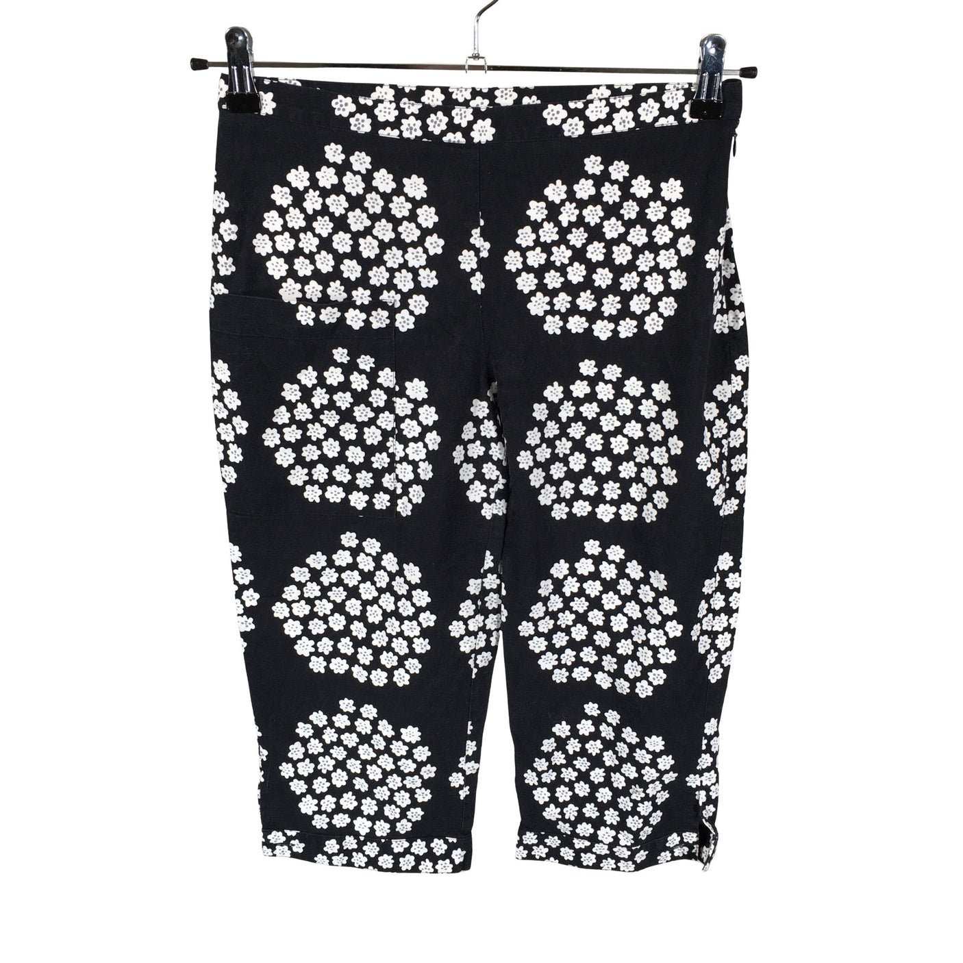 Naisten Marimekko - Kangascaprit, koko 34 - Musta (1)