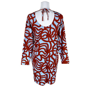 Naisten Marimekko - Trikoomekko, koko 40 - Vaaleansininen (2)