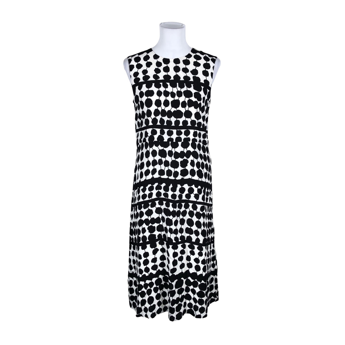 Naisten Marimekko - Sifonkimekko, koko 40 - Musta (1)
