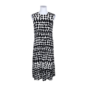 Naisten Marimekko - Sifonkimekko, koko 40 - Musta (1)