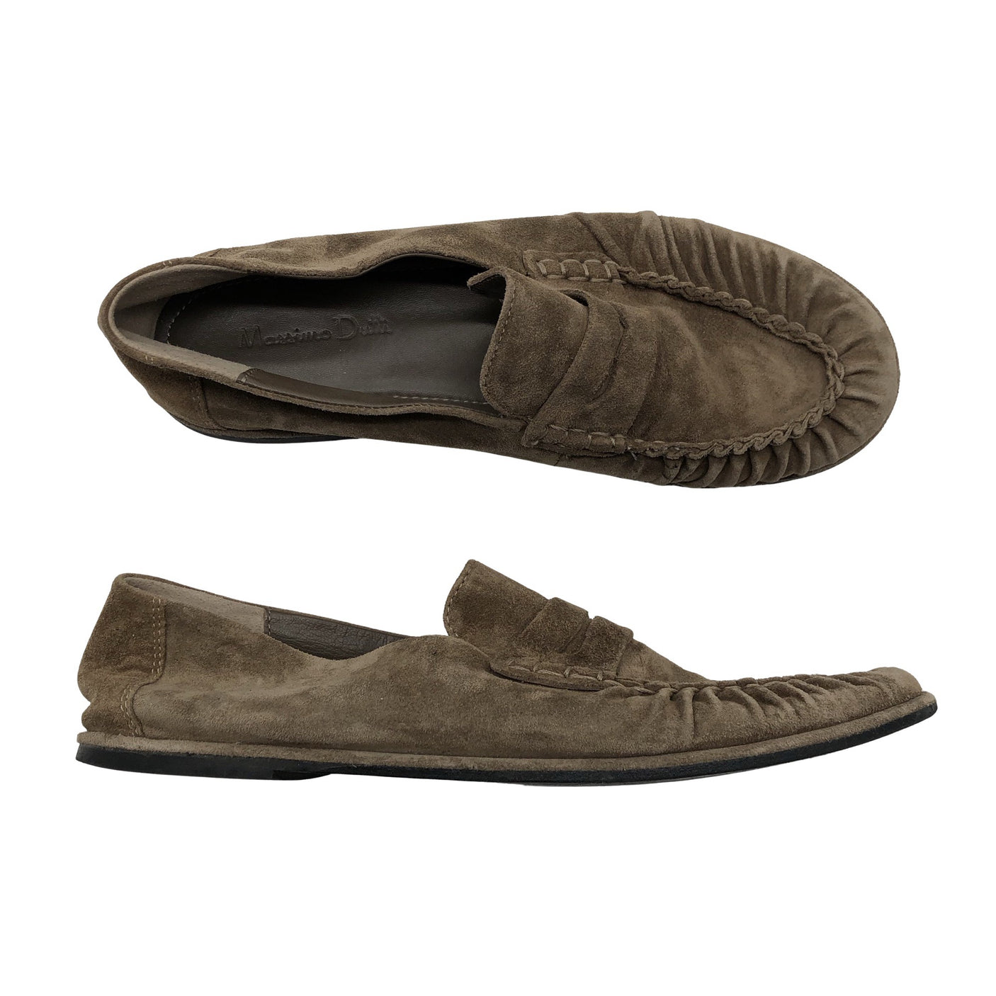 Naisten Massimo Dutti - Loaferit, koko 37 - Ruskea (1)