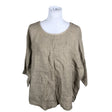 Naisten Bohemiana - Lyhythihainen pusero, koko Ei kokoa - Beige ()