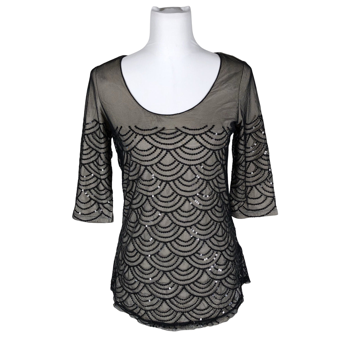 Naisten Long Tall Sally - Pusero, koko 38 - Musta (1)