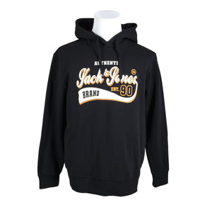 Miesten Jack & Jones - Huppari, koko XL - Musta (1)