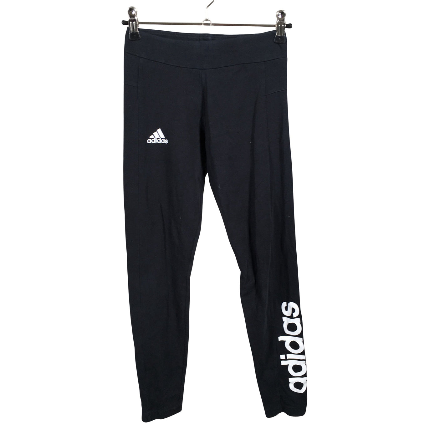 Tyttöjen Adidas - Leggingsit, koko 152 - 158 - Musta (1)