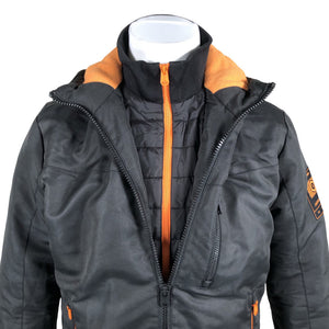 Miesten Jack & Jones - Toppatakki, koko L - Musta (4)
