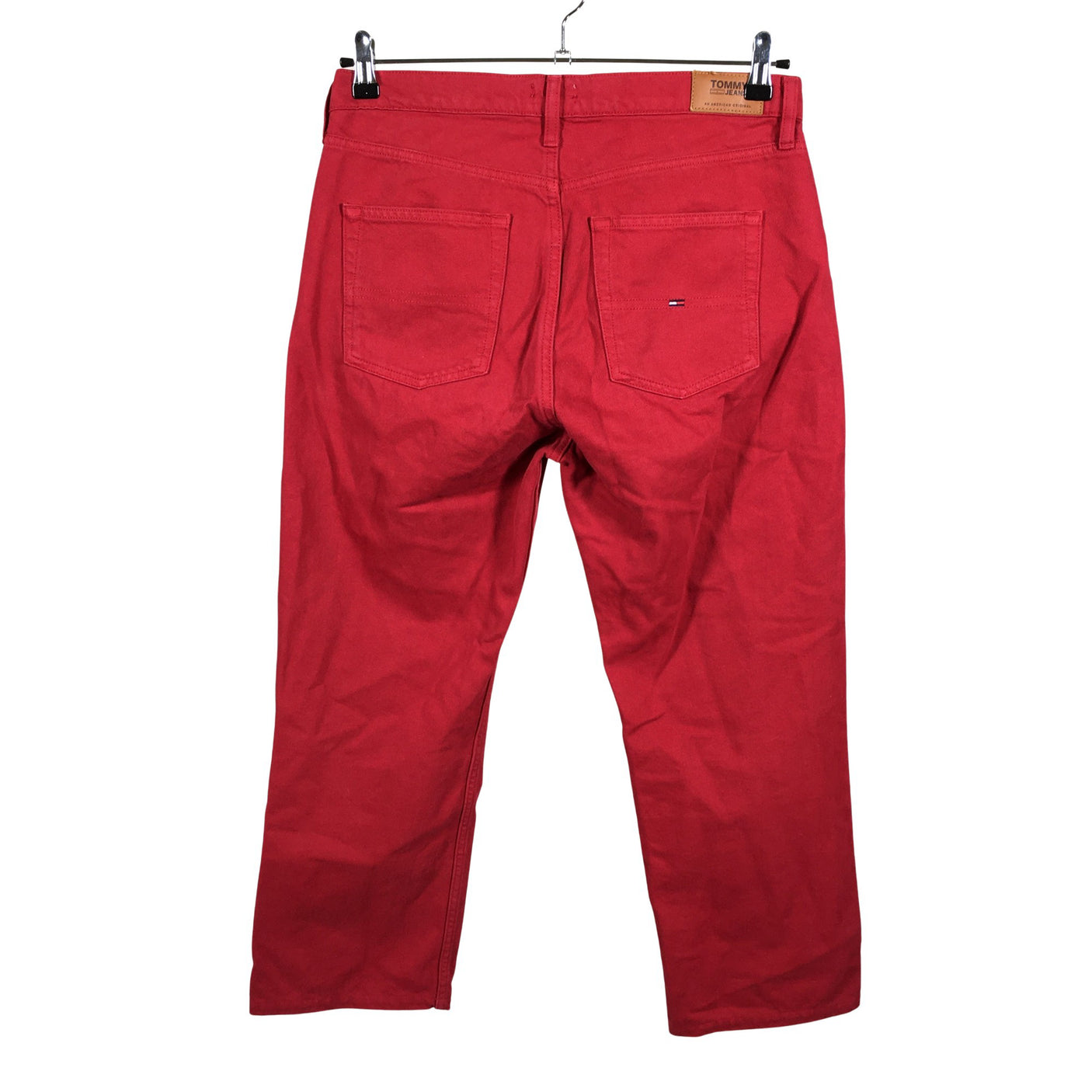 Naisten Tommy Jeans (Tommy Hilfiger) - Farkut, koko W30 - Punainen (2)