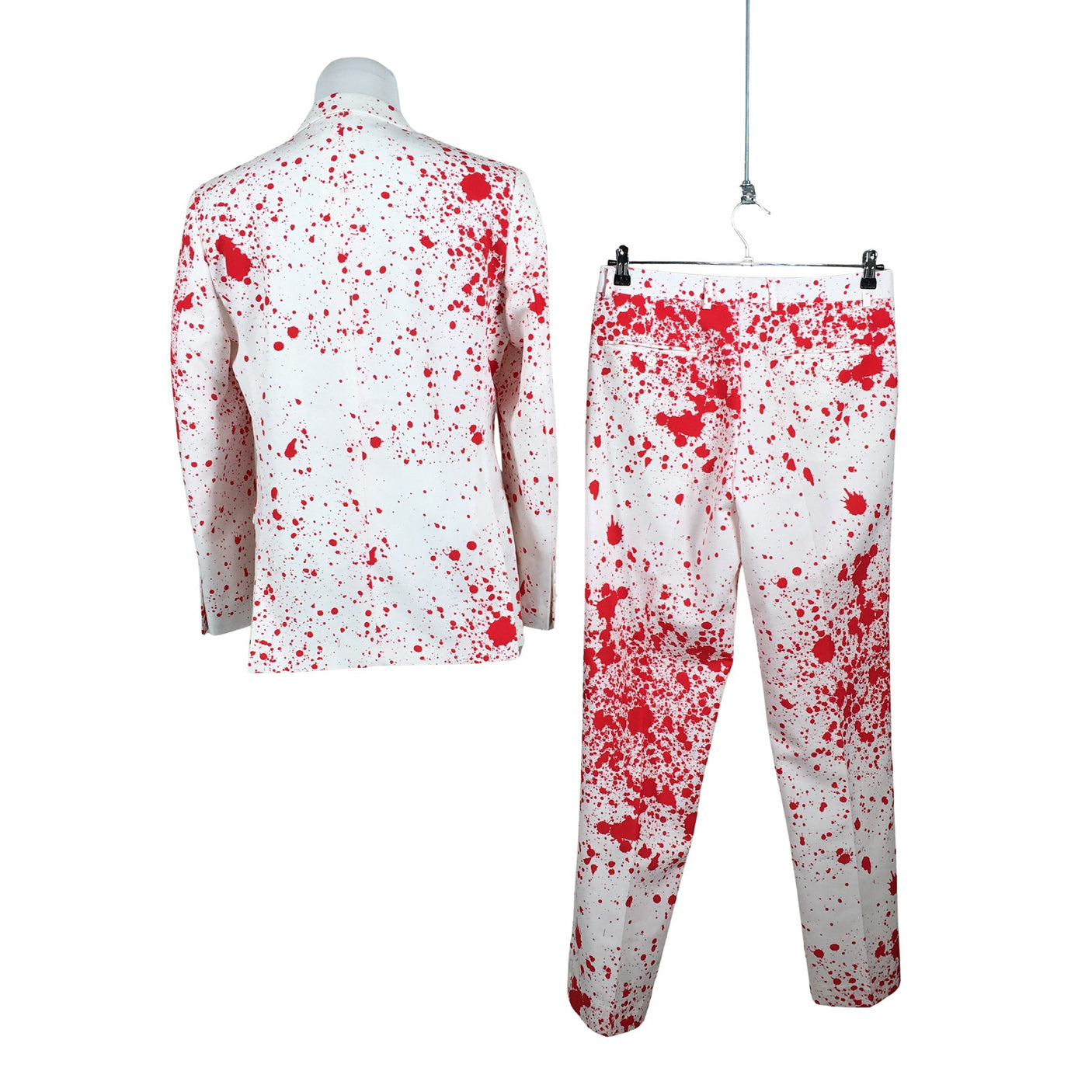 Miesten OppoSuits - Puku, koko L - Valkoinen (2)