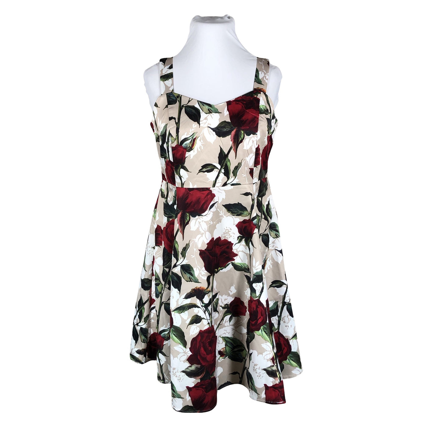 Naisten Zizzi - Juhlamekko, koko 44 - Beige (1)