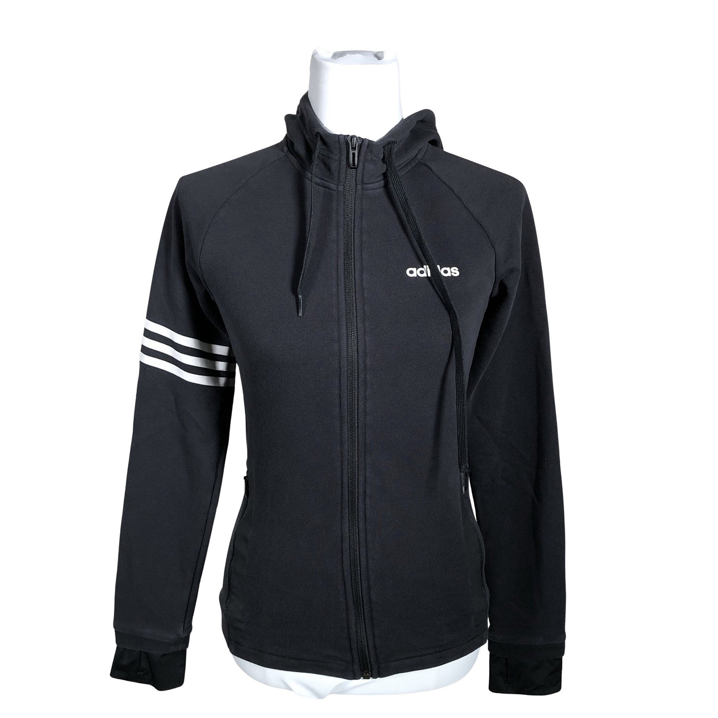 Naisten Adidas - Huppari, koko 34 - Musta (1)