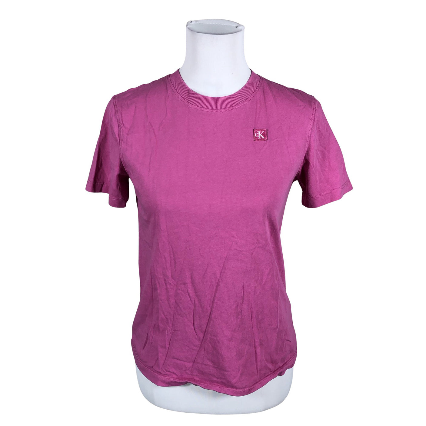 Naisten Calvin Klein Jeans - T-paita, koko 34 - Pinkki (1)