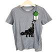Unisex Bogi - T-paita, koko 128 - 134 - Vaaleansininen ()