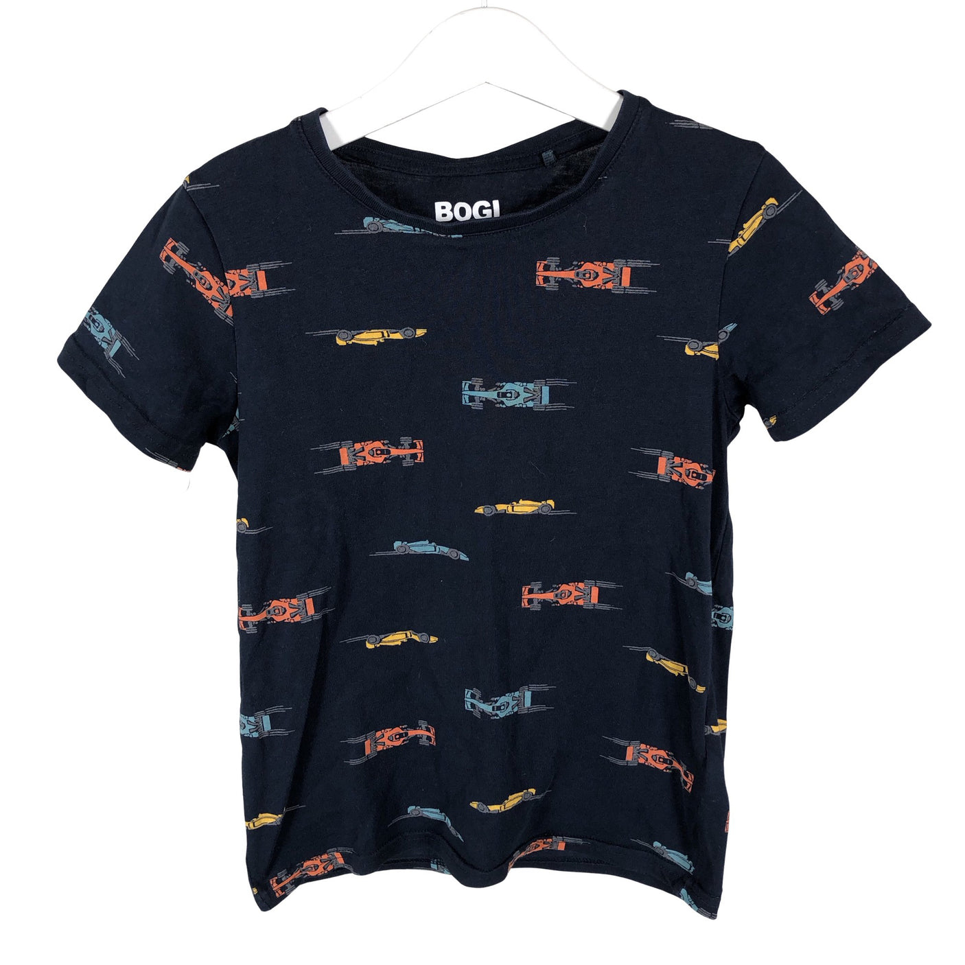 Unisex Bogi - T-paita, koko 116 - 122 - Sininen (1)