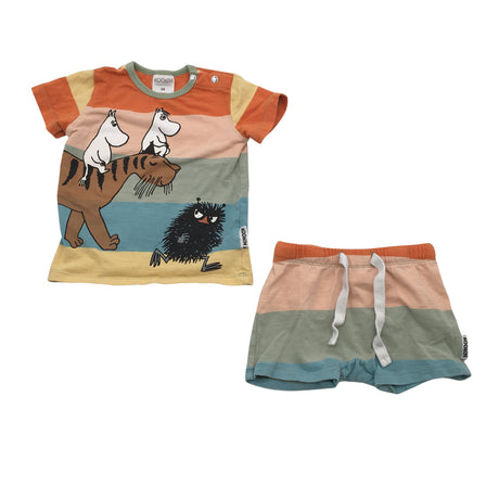 Unisex Moomin by Martinex - T-paita, koko 62 - 68 - Oranssi ()