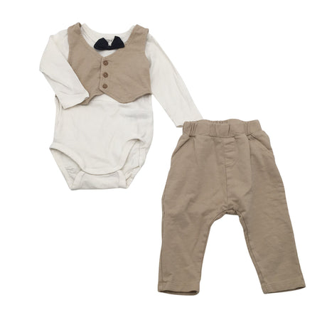 Poikien Lindex - Body, koko 62 - 68 - Valkoinen ()