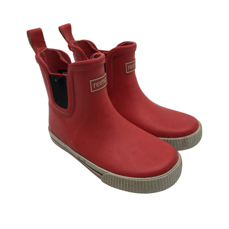 Unisex Reima - Kumisaappaat, koko 26 - Punainen (2)
