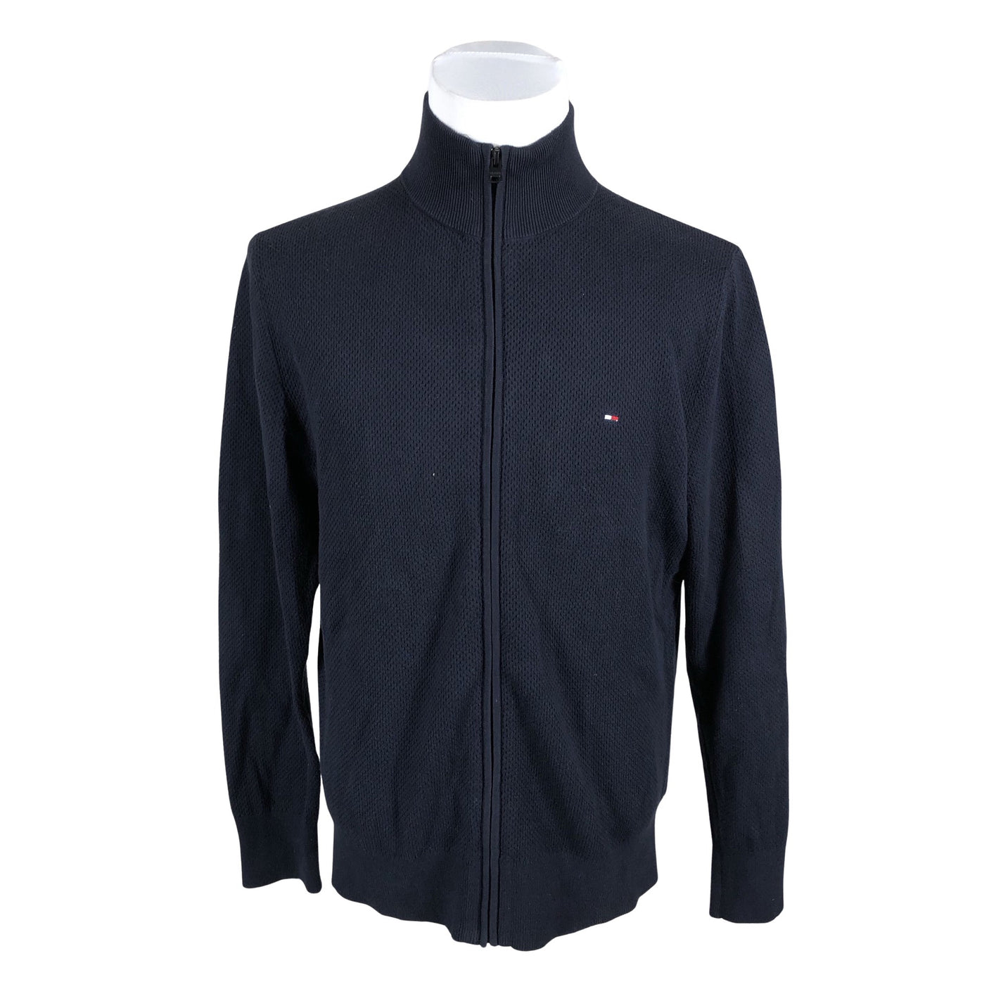 Miesten Tommy Hilfiger - Neuletakki, koko XL - Sininen (1)