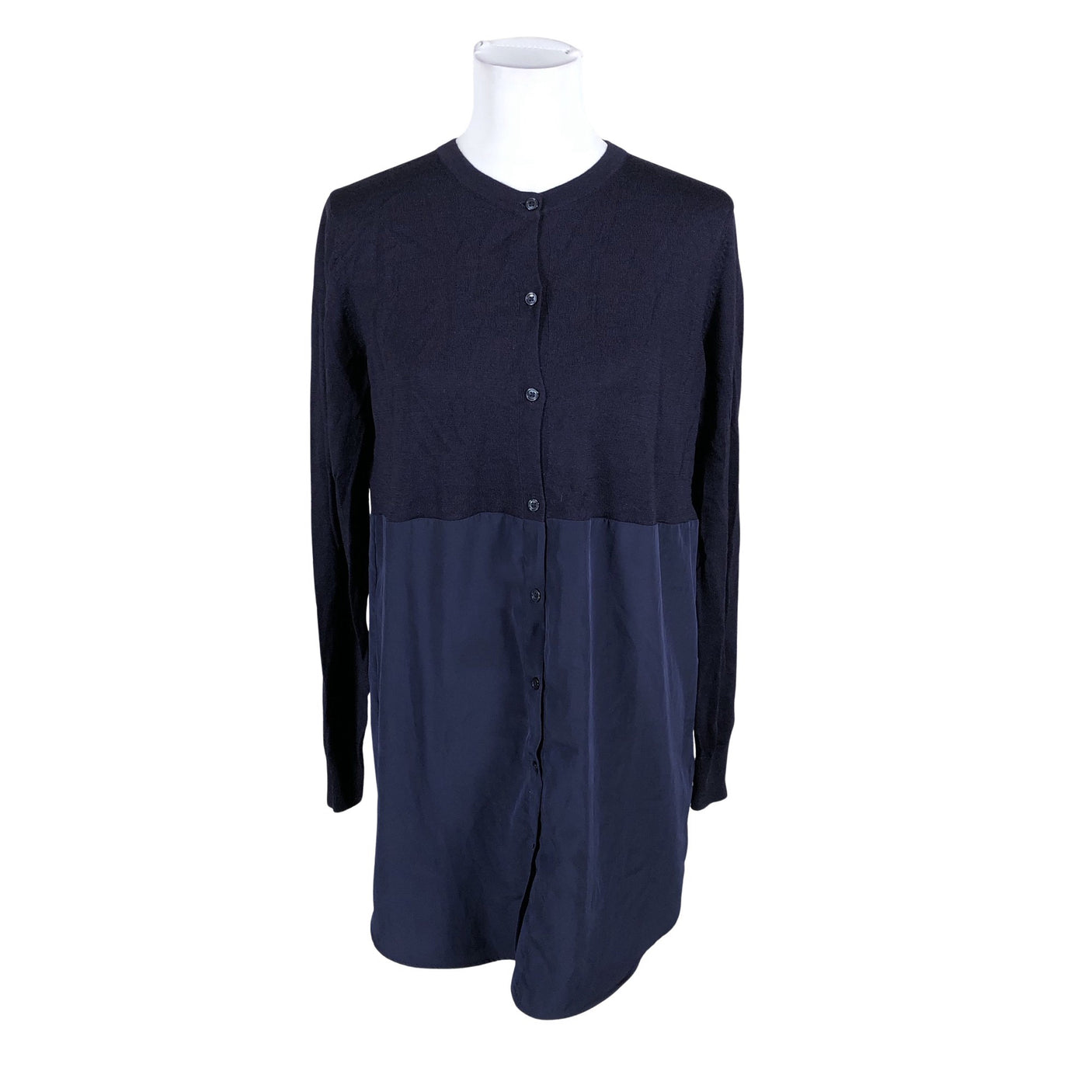 Naisten Uniqlo - Sifonkitunika, koko 40 - Sininen (1)