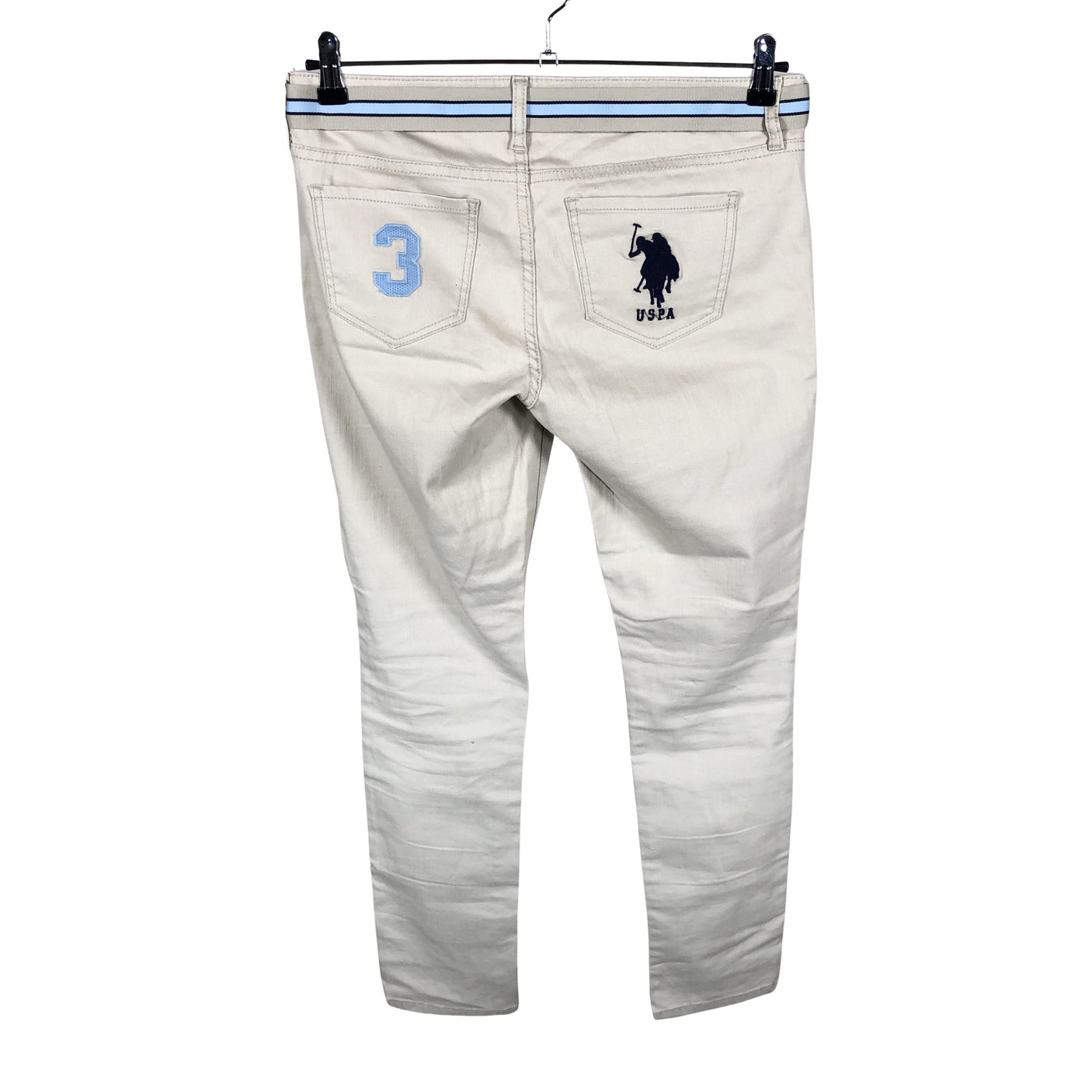 Naisten U.S. Polo Assn. - Farkut, koko 42 - Beige (2)