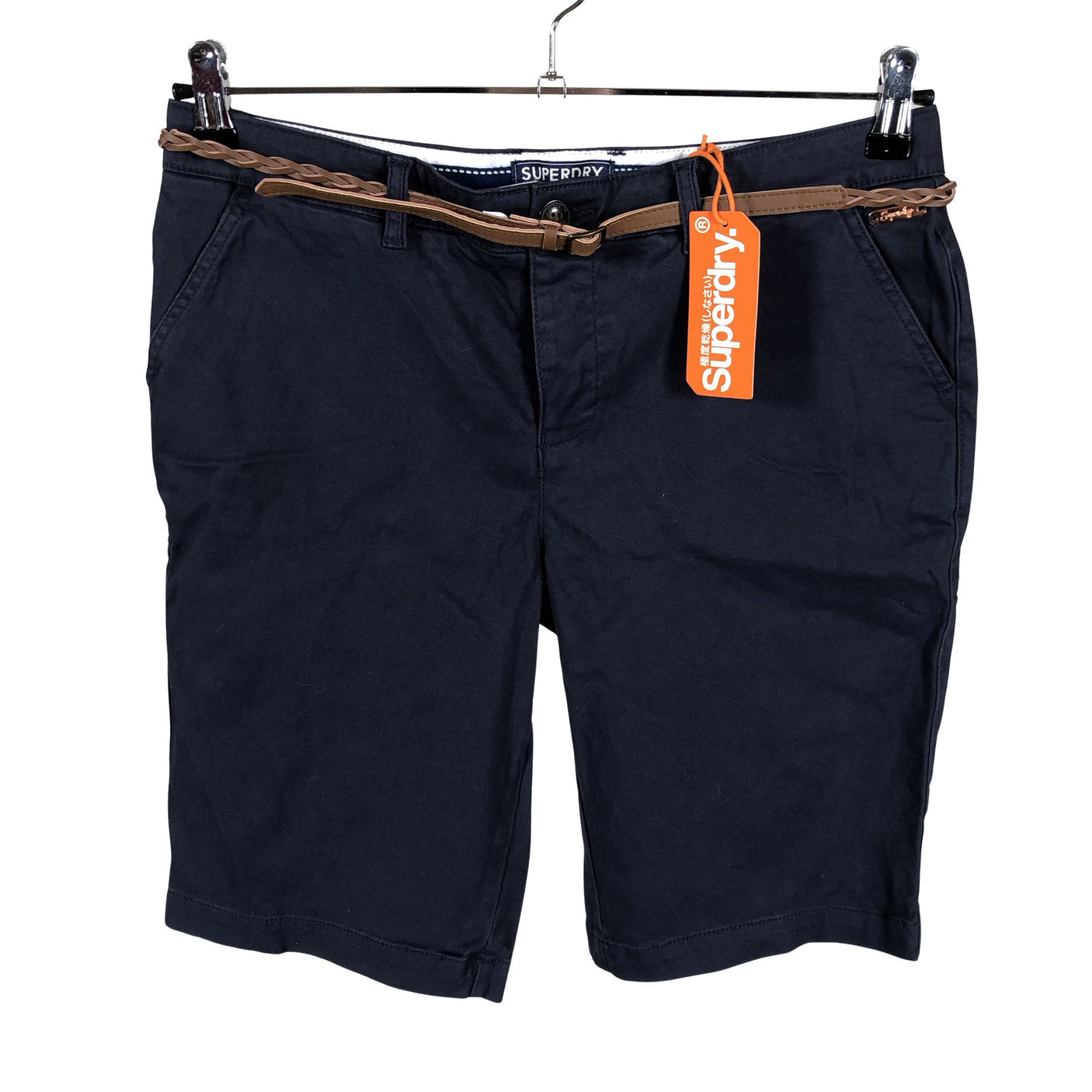 Naisten Superdry - Shortsit, koko 40 - Sininen (1)