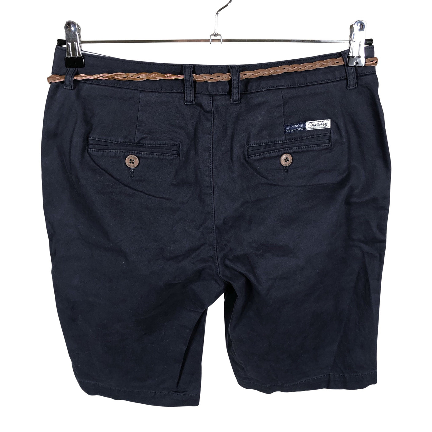 Naisten Superdry - Shortsit, koko 40 - Sininen (2)