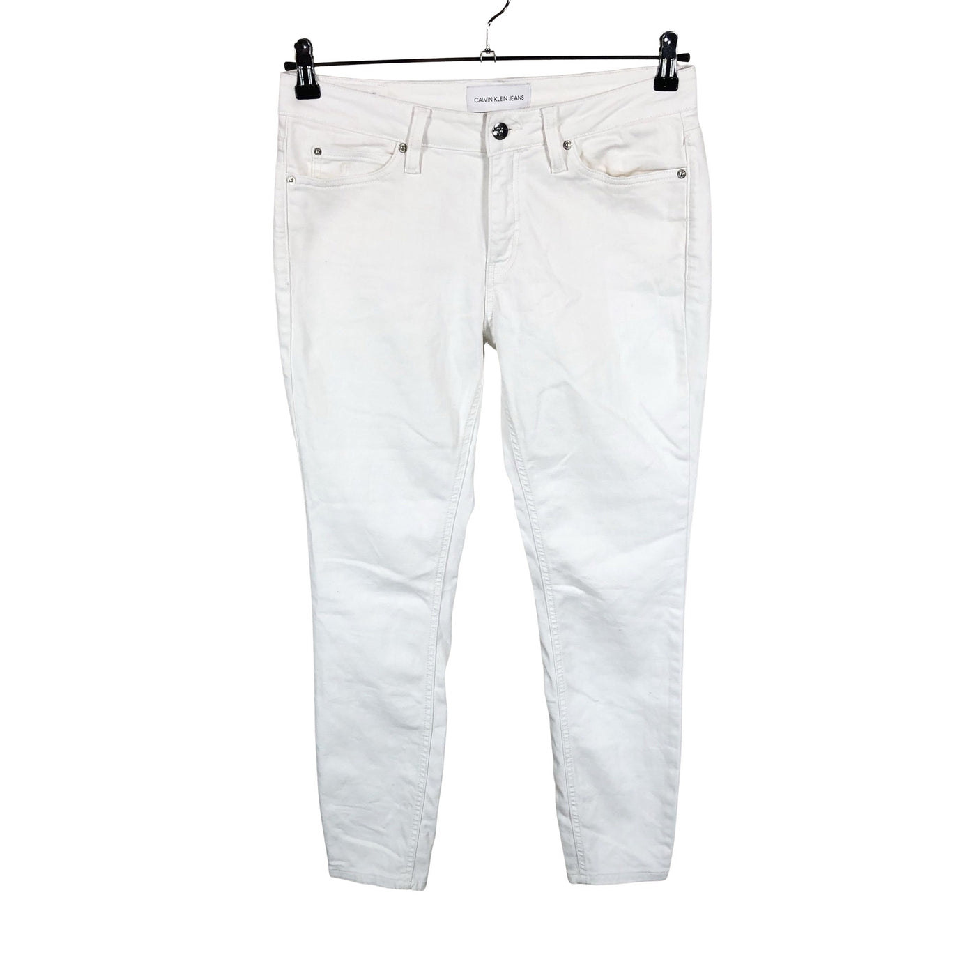 Naisten Calvin Klein Jeans - Farkut, koko W30 - Valkoinen (1)