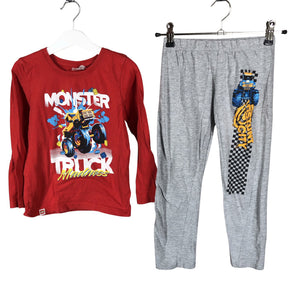 Unisex Lego - Yöasu, koko 110 - 116 - Punainen (1)