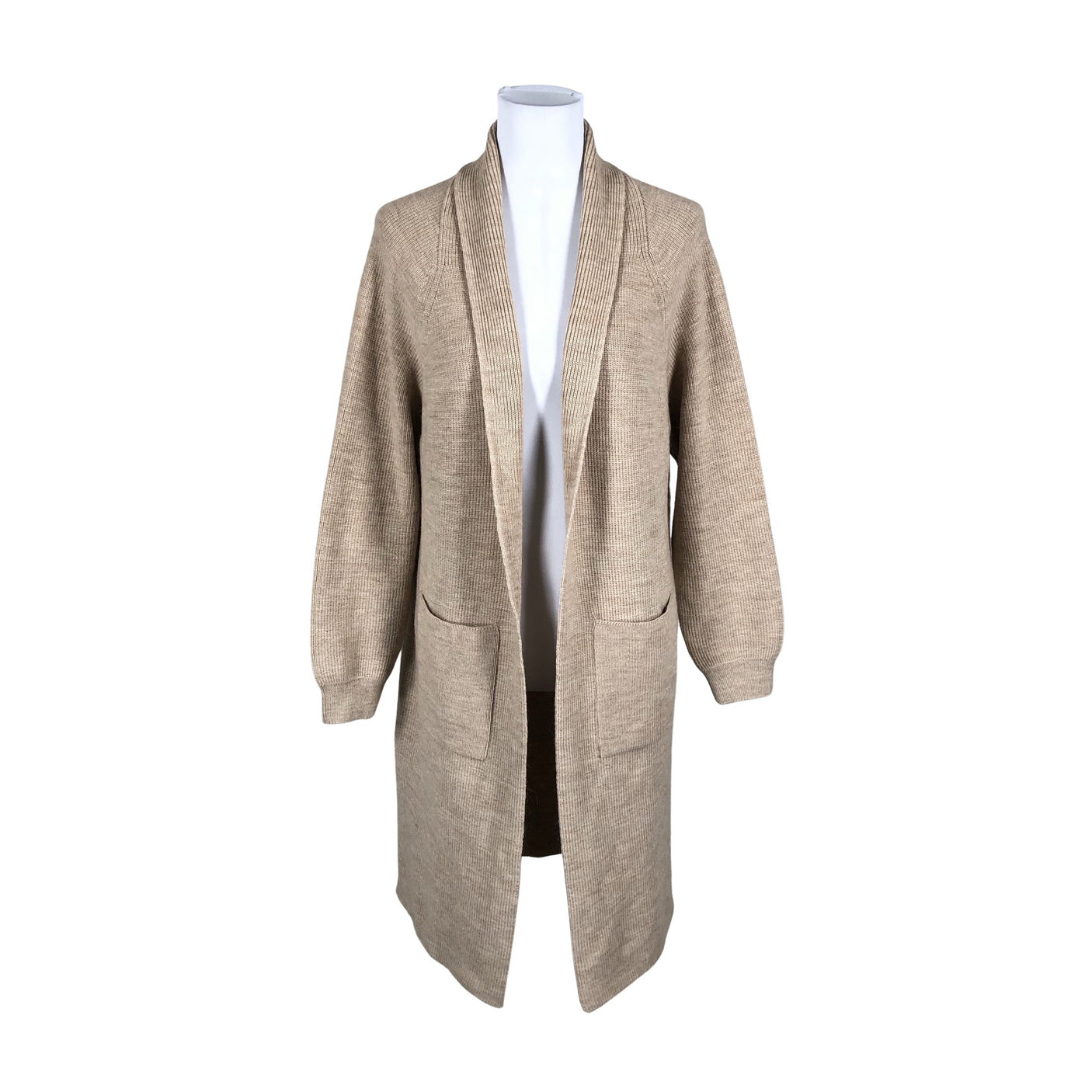 Naisten Dilling - Neuletakki, koko 38 - Beige (1)