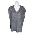 Naisten Lindex - Neuleliivi, koko 36 - Harmaa ()