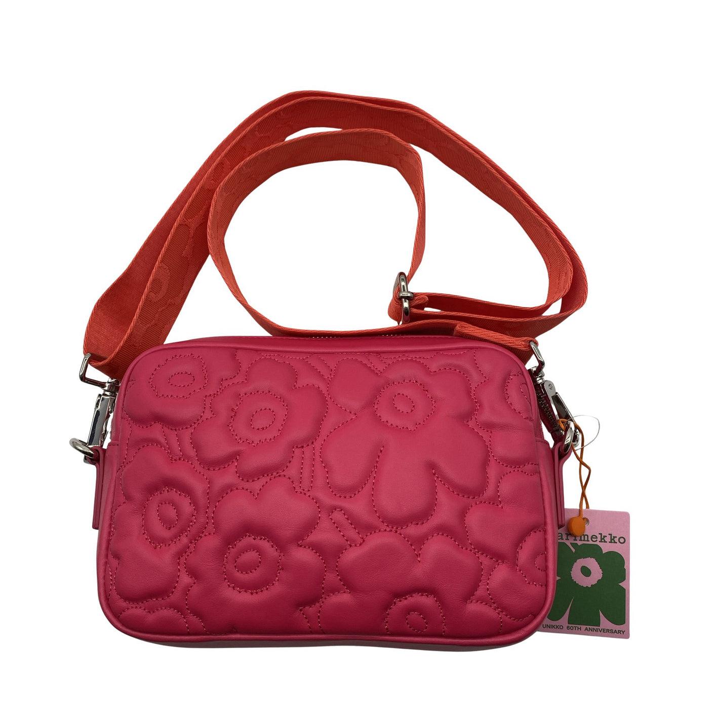 Naisten Marimekko - Olkalaukku, koko Mini - Pinkki (1)