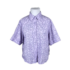 Naisten Marimekko - Kauluspaita, koko 44 - Violetti (1)